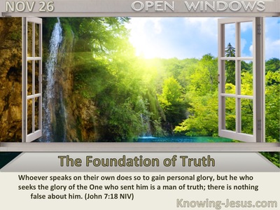The Foundation of Truth